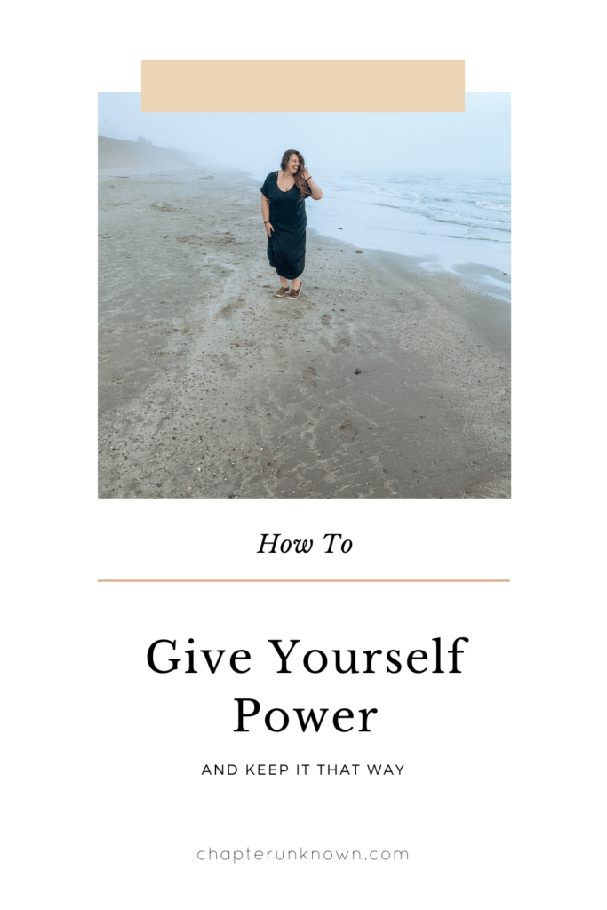 how to give yourself power and manage your mind