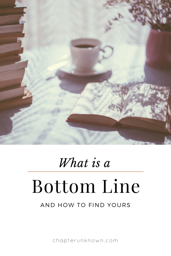 ask this one question to find your bottom line